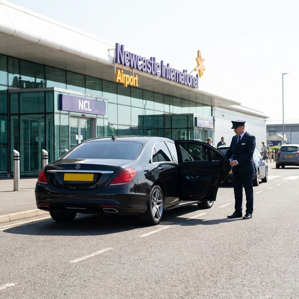 Newcastle airport drop off services 