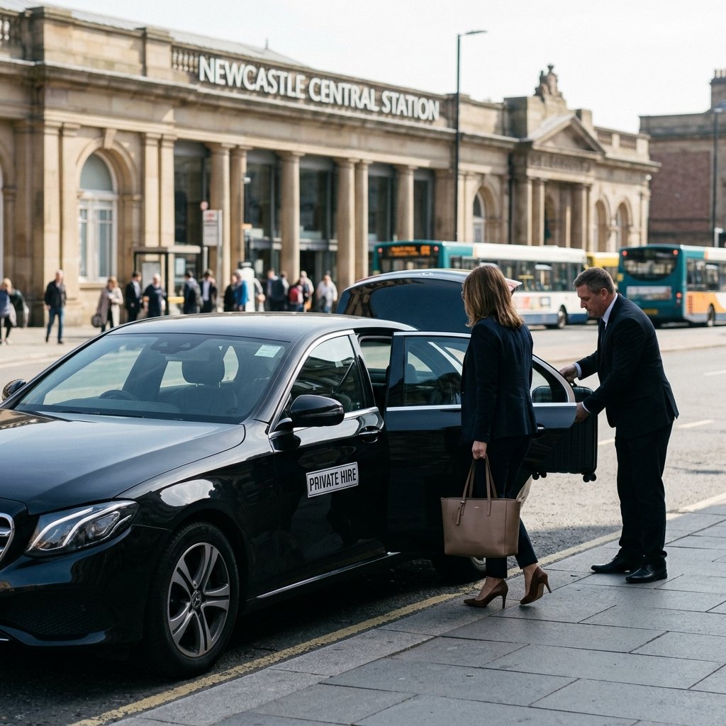 Private hire taxi Newcastle 