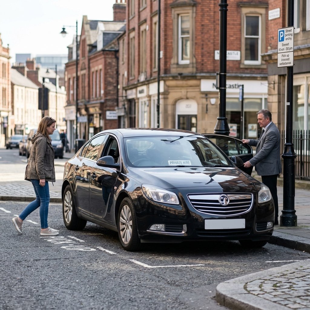Private hire taxi Newcastle 