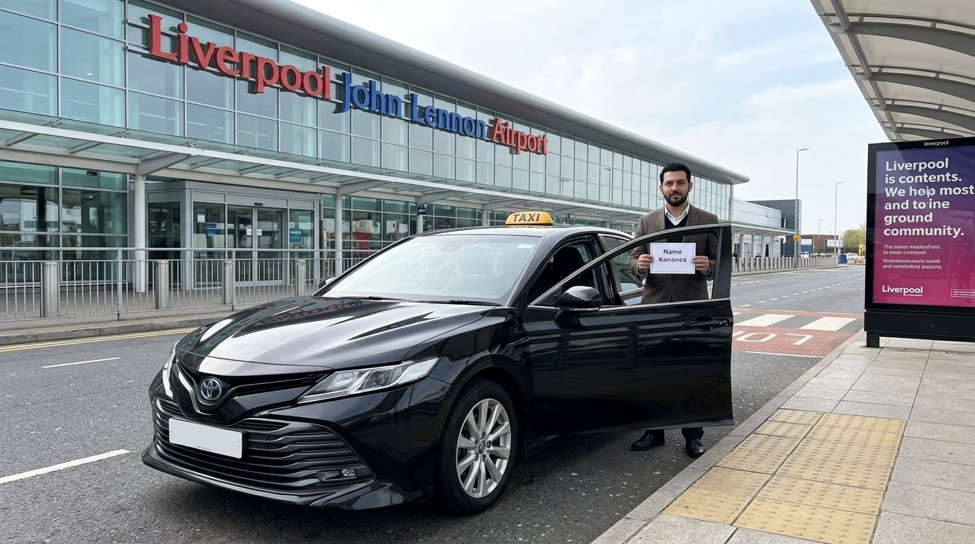 Pre-book Liverpool Airport Taxi.
