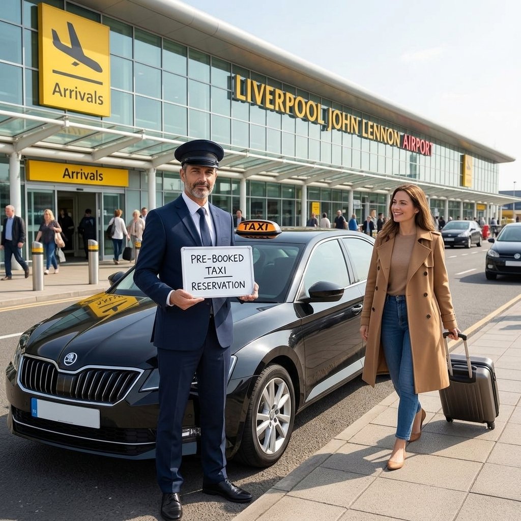 Pre Book Liverpool Airport Taxi
